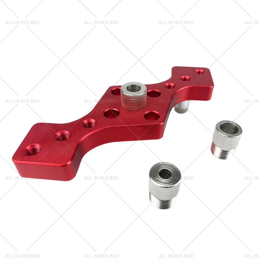 Drill Bit Vertical Pocket Hole Jig Dowel Guide for Woodworking