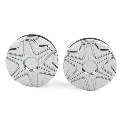 CNC Swingarm Pivot Bolt Covers for Harley V-Rod 2006-2017 ( Covers)