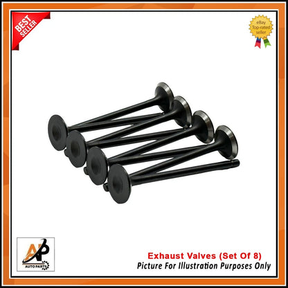 Exhaust Valves Set of 8 for Mazda 3 6 CX-5 2.2L Diesel (2013–2019)