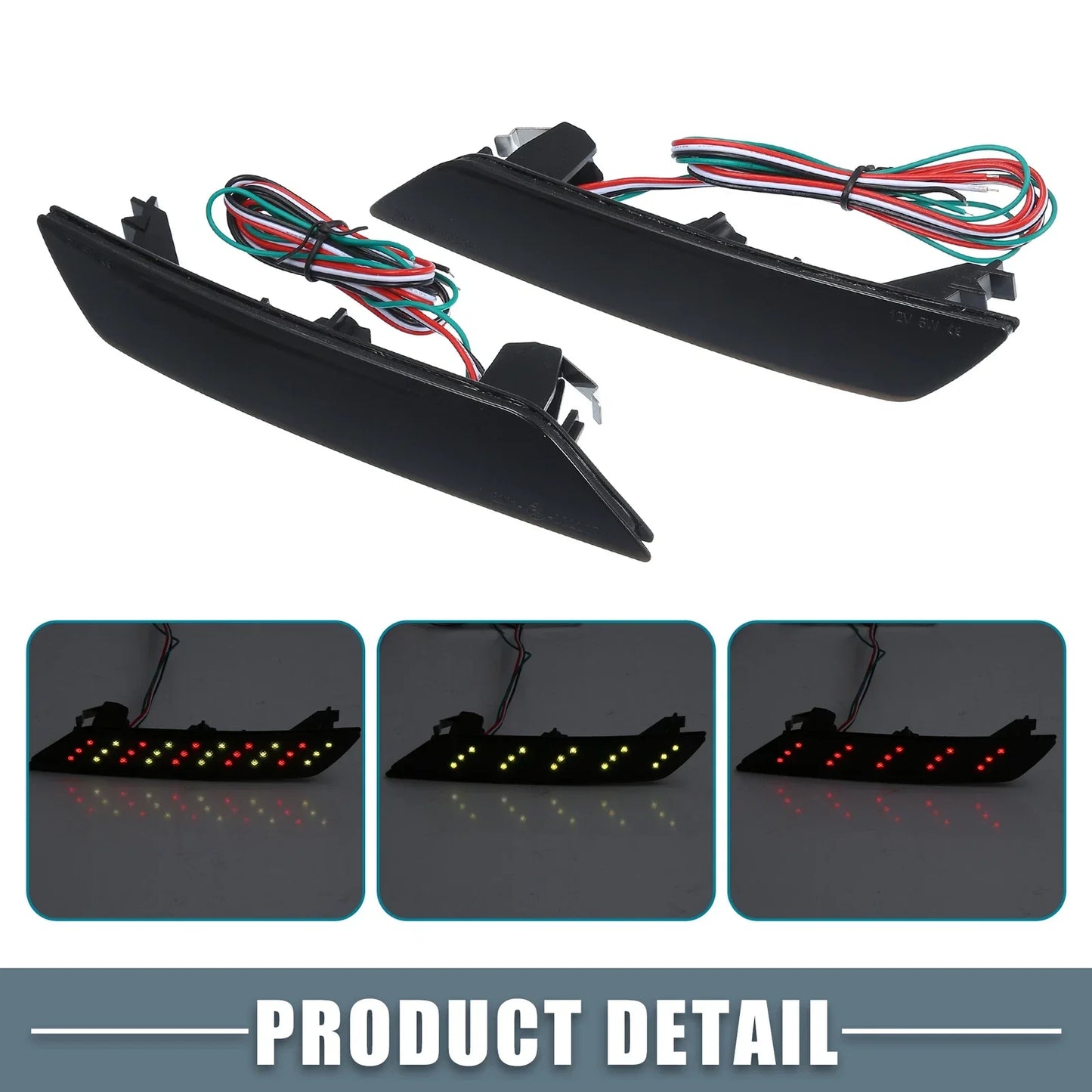 Smoked LED Brake Light Reflector for Honda Civic (2013-2015)