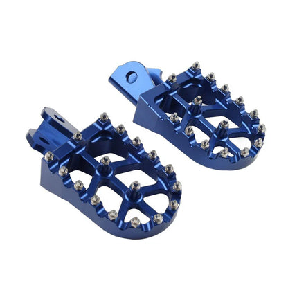 Blue Foot Pegs for Sur Ron S/X & Honda CRF 150F 230F (2003-2019)