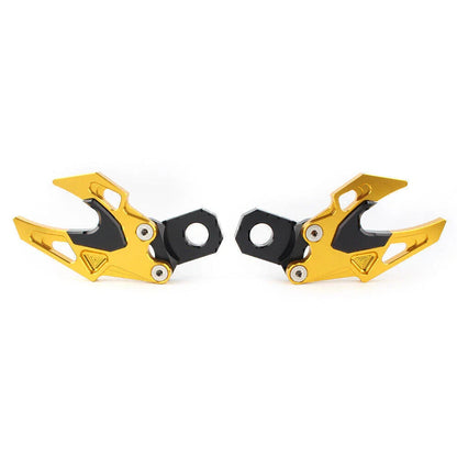Aluminum Rear Fork Chain Adjuster for Honda CB650F (2014-2018) Gold