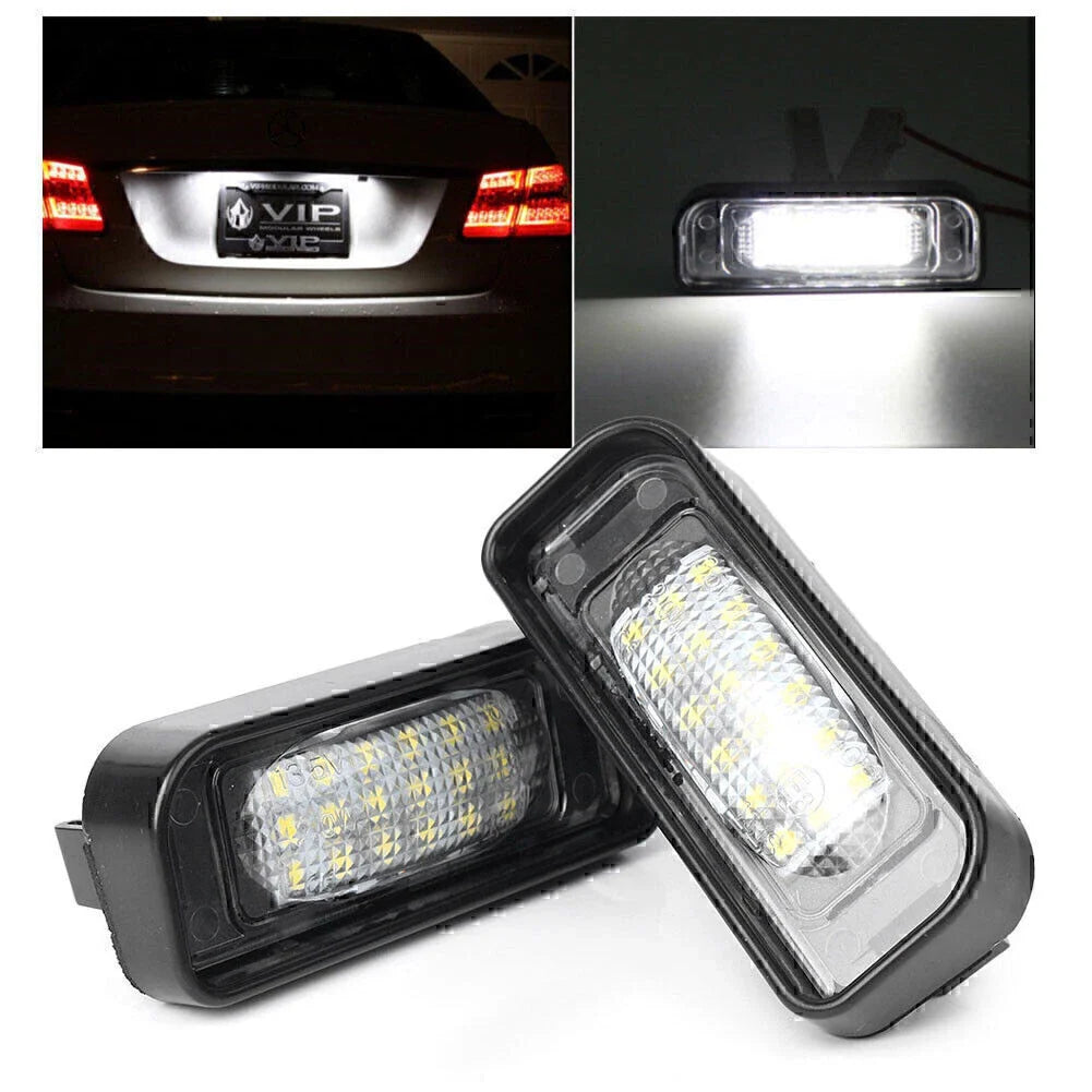 LED License Plate Lights for Benz W220 S320 S420 S430 (1999-2005)