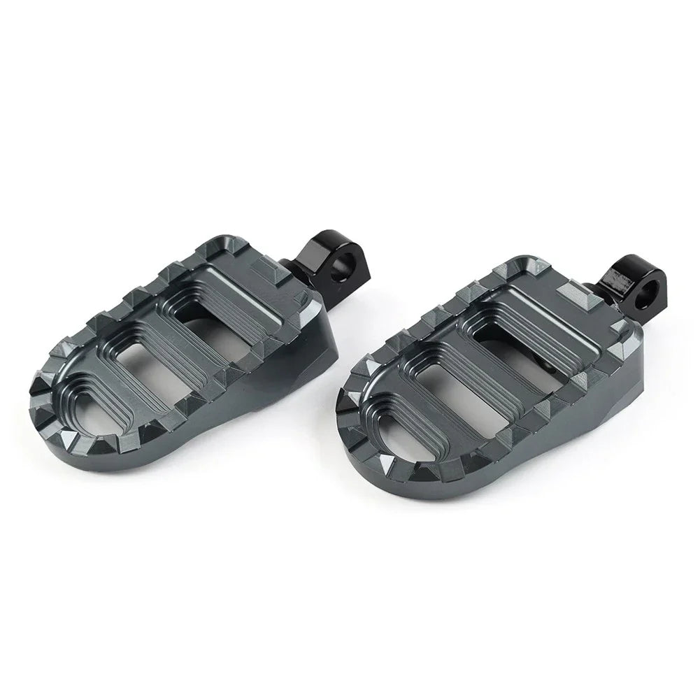 Front Footrests Pegs for Harley Softail Dyna Road King Electra Glide