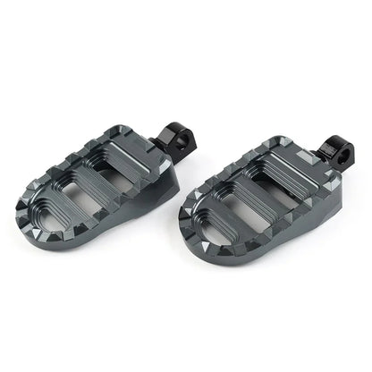 Front Footrests Pegs for Harley Softail Dyna Road King Electra Glide