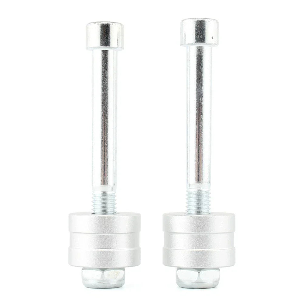 Handle Bar Risers for Ducati Hypermotard 1100 (2007-2009) Silver
