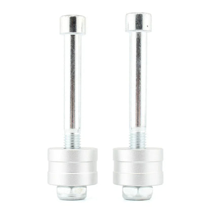 Handle Bar Risers for Ducati Hypermotard 1100 (2007-2009) Silver