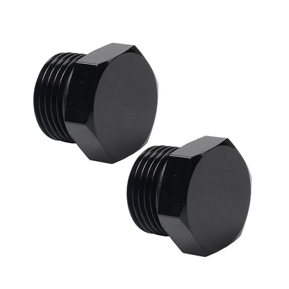 Aluminum 12AN Block Off Cap ORB Plug Male Fitting Adapters