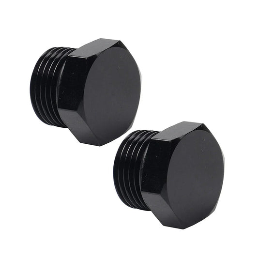 Aluminum 12AN Block Off Cap ORB Plug Male Fitting Adapters