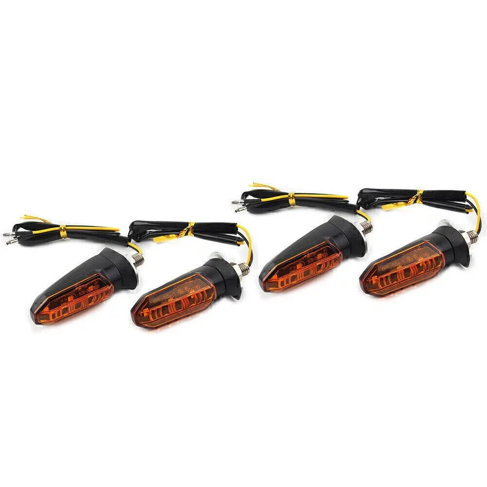 LED Turn Signal Indicator Bulbs for Universal Motorcycle - Amber Light
