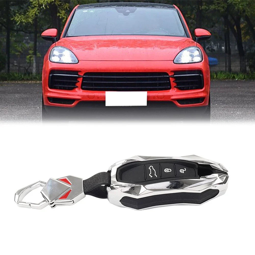 Smart Key Fob Cover Case for Porsche Cayenne Panamera 911 Macan (2010-2023)