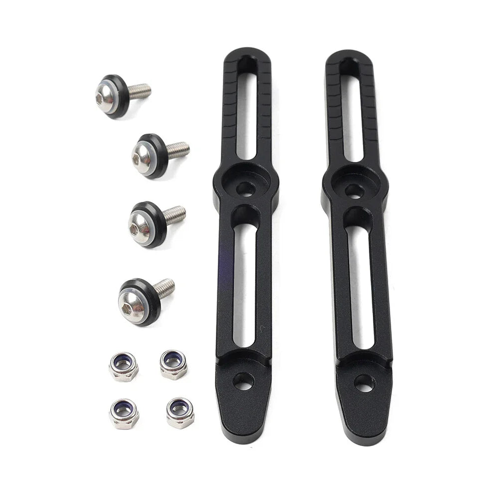 Black CNC Front Windshield Bracket for Suzuki V-Strom 800DE DL800 (2022-2024)