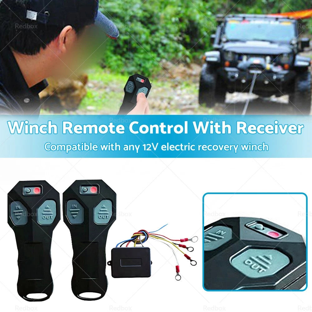 12V Wireless Winch Remote Control for Off Road Truck