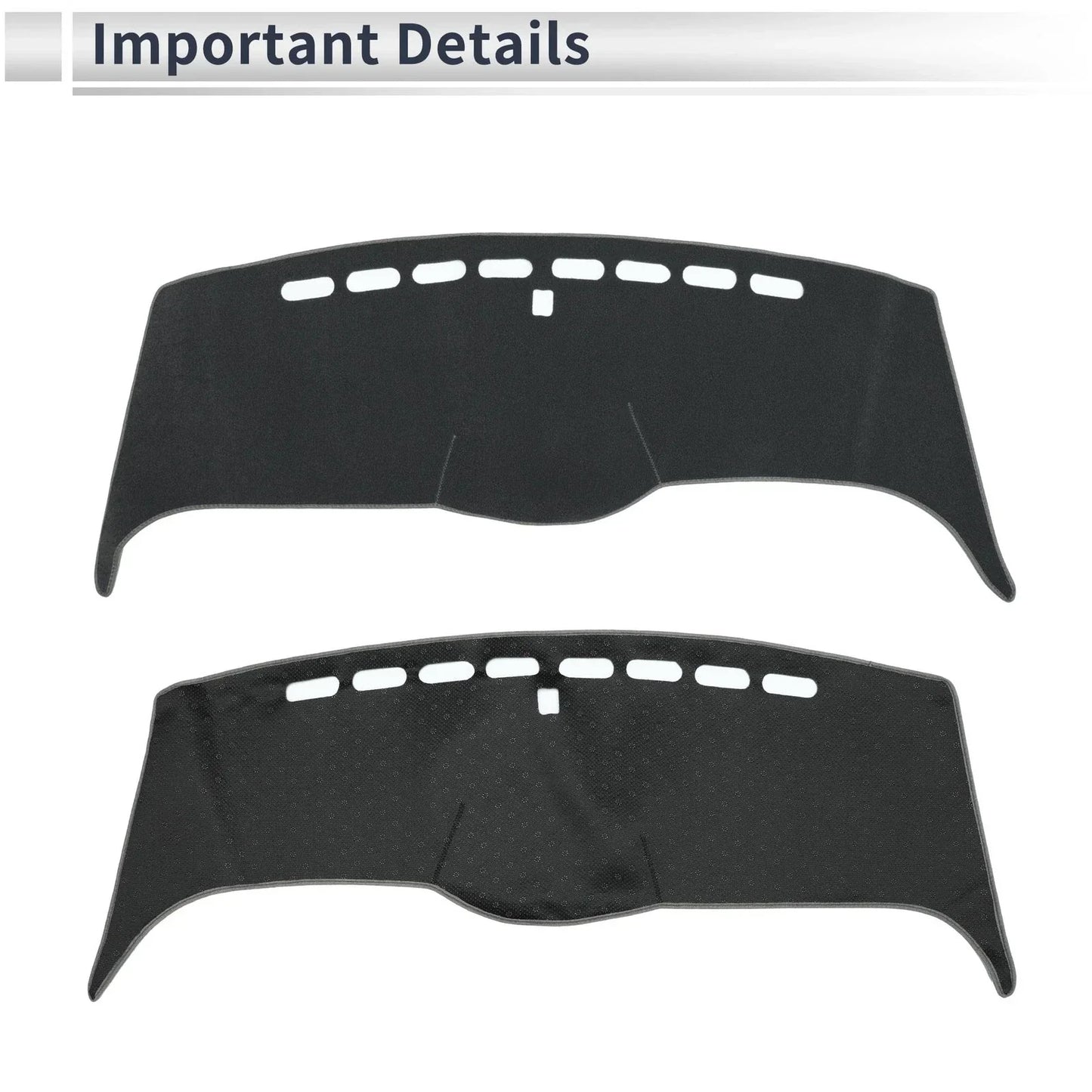 Dashboard Cover Mat for Honda Odyssey RB1 RB2 (2003-2008) Sun Protector Gray