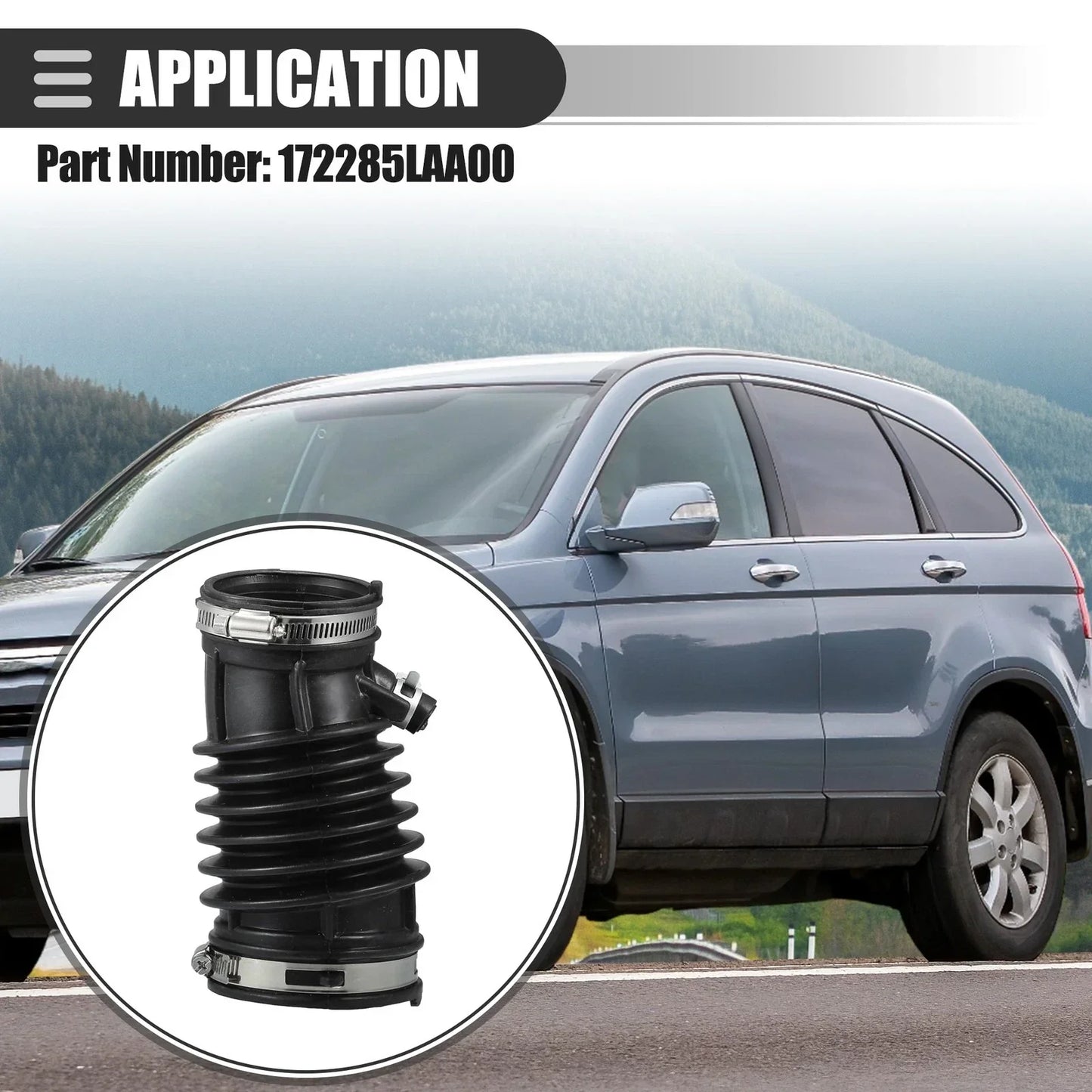 Car Air Intake Hose with Clamp for Honda CR-V (2015-2016)
