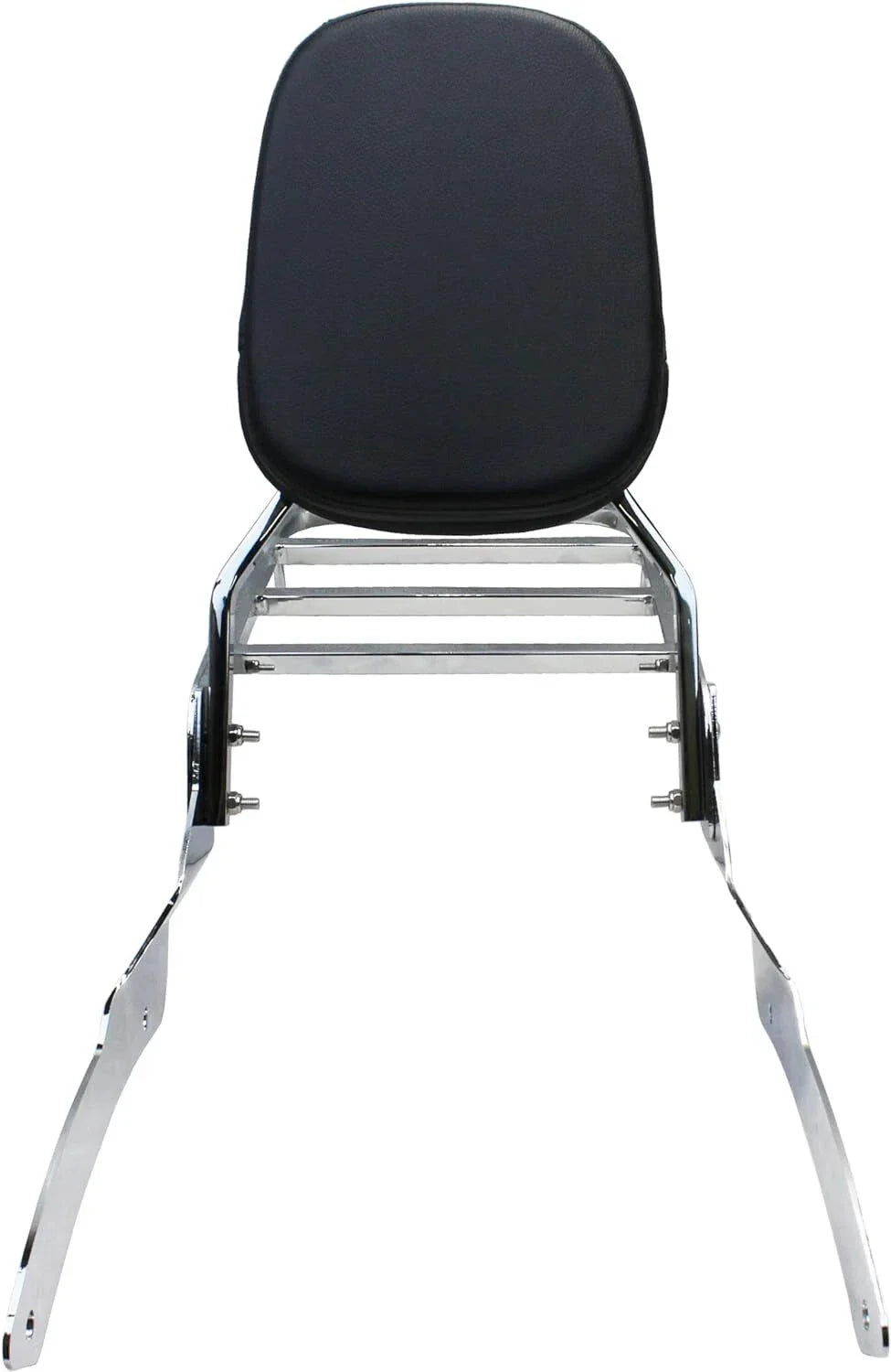 Steel Backrest Sissy Bar Rack for Yamaha V-Star 650 400 Classic (2000-2017)