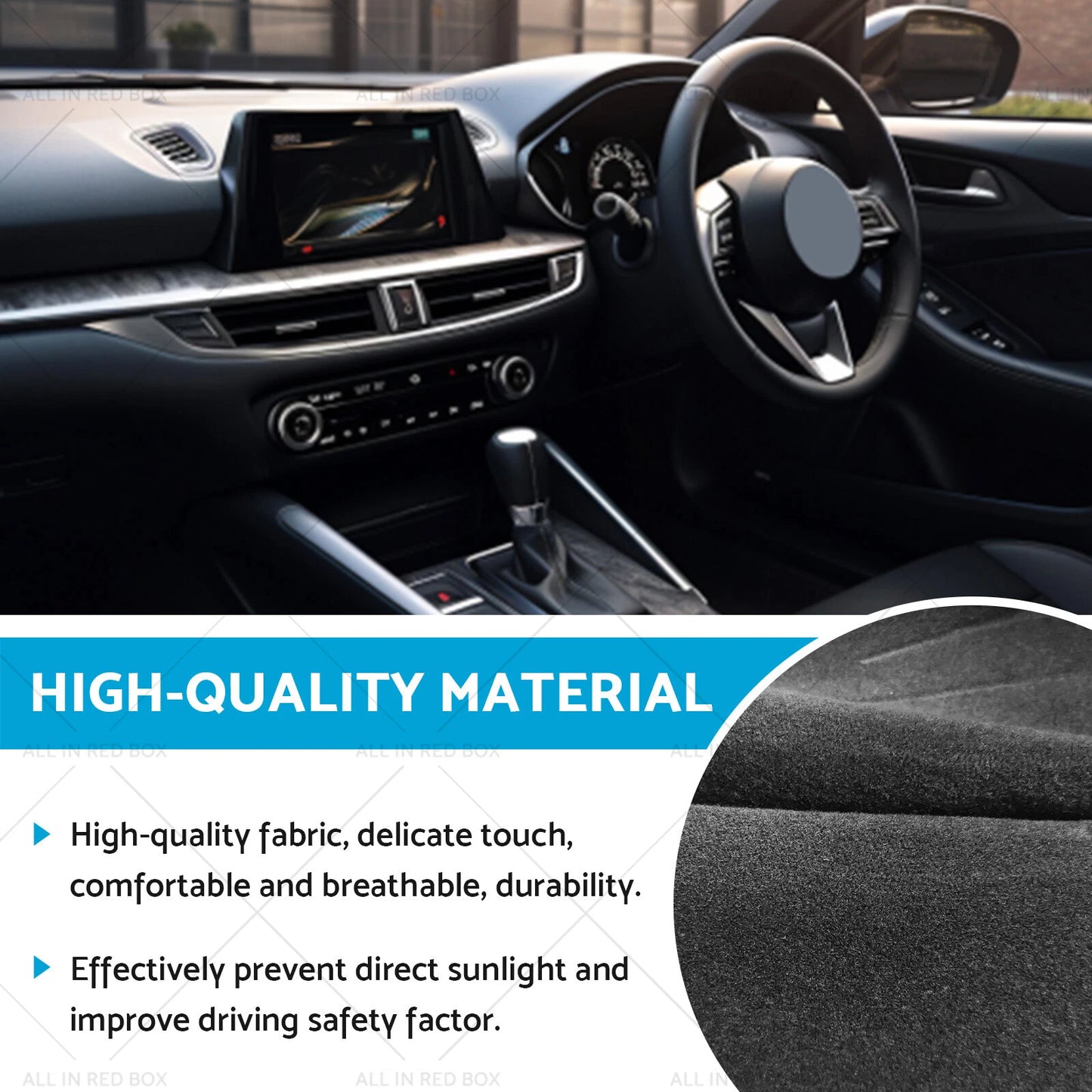Dashmat Dashboard Cover for Mazda 6 M6 Ruyi (2006-2012)