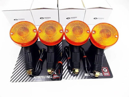 4 x Turn Signal Indicator Blinker Assembly for Suzuki TS125X (1984-1987)