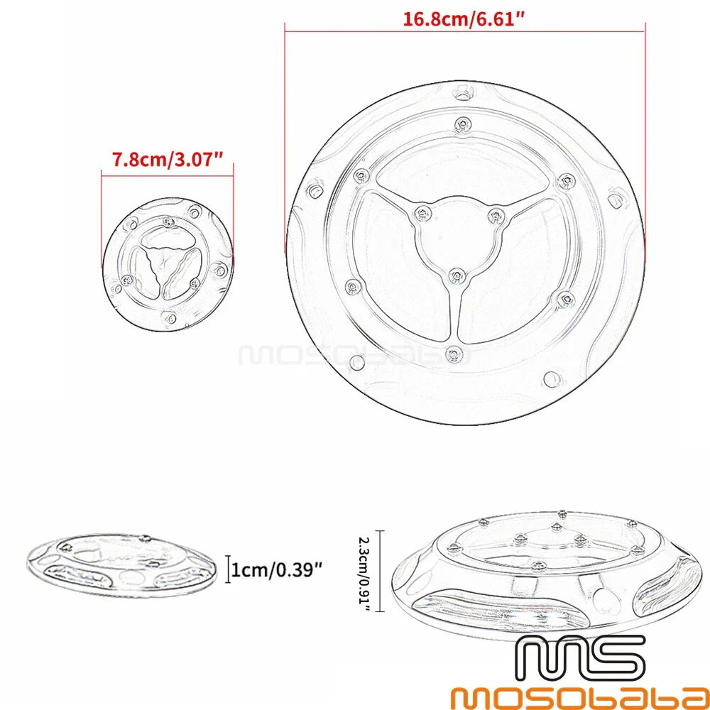 Engine Timing Cover for Harley Street Glide, Ultra Classic, Road Glide (2006-2023)