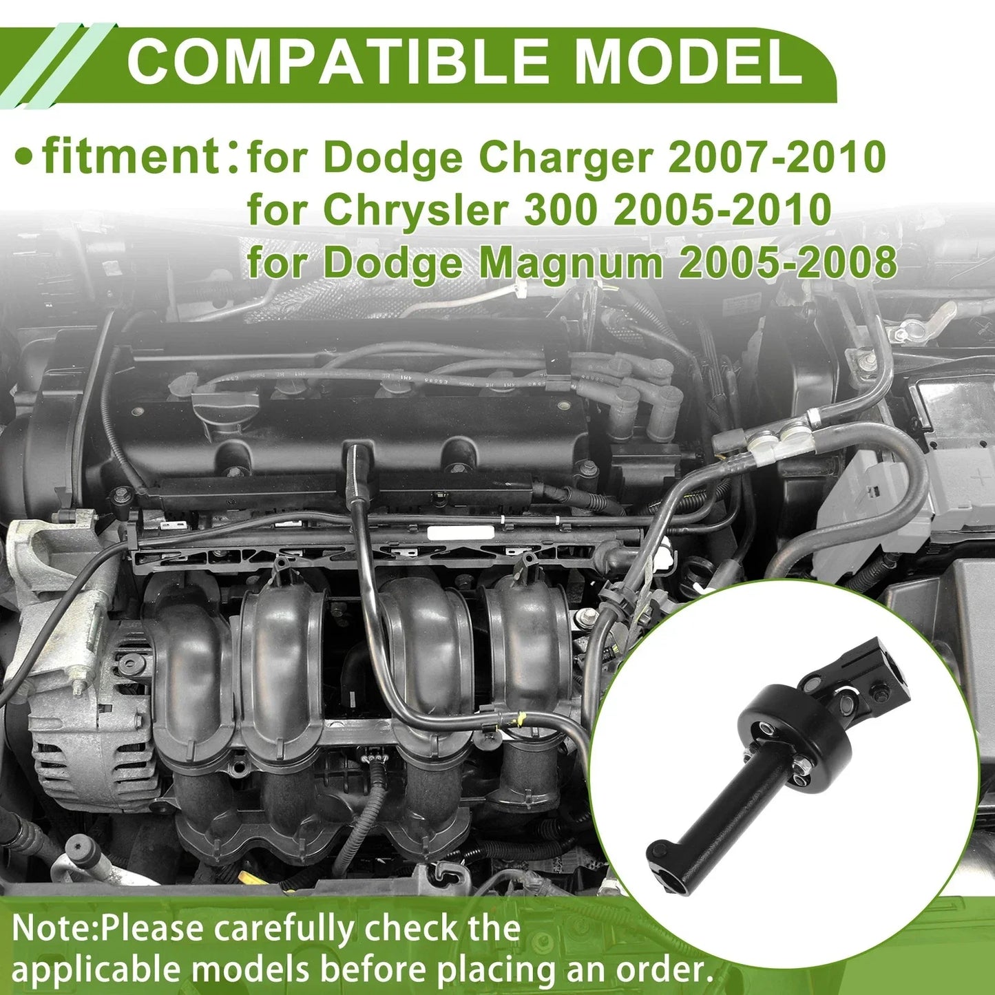 Steering Column Shaft for Dodge Charger (2007-2010)