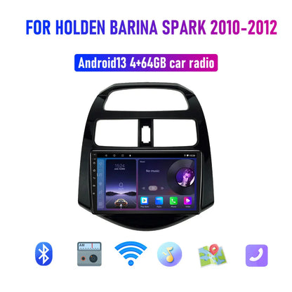 4+64GB GPS Wireless CarPlay Android Auto Cam for Holden Barina Spark (2010-2012)