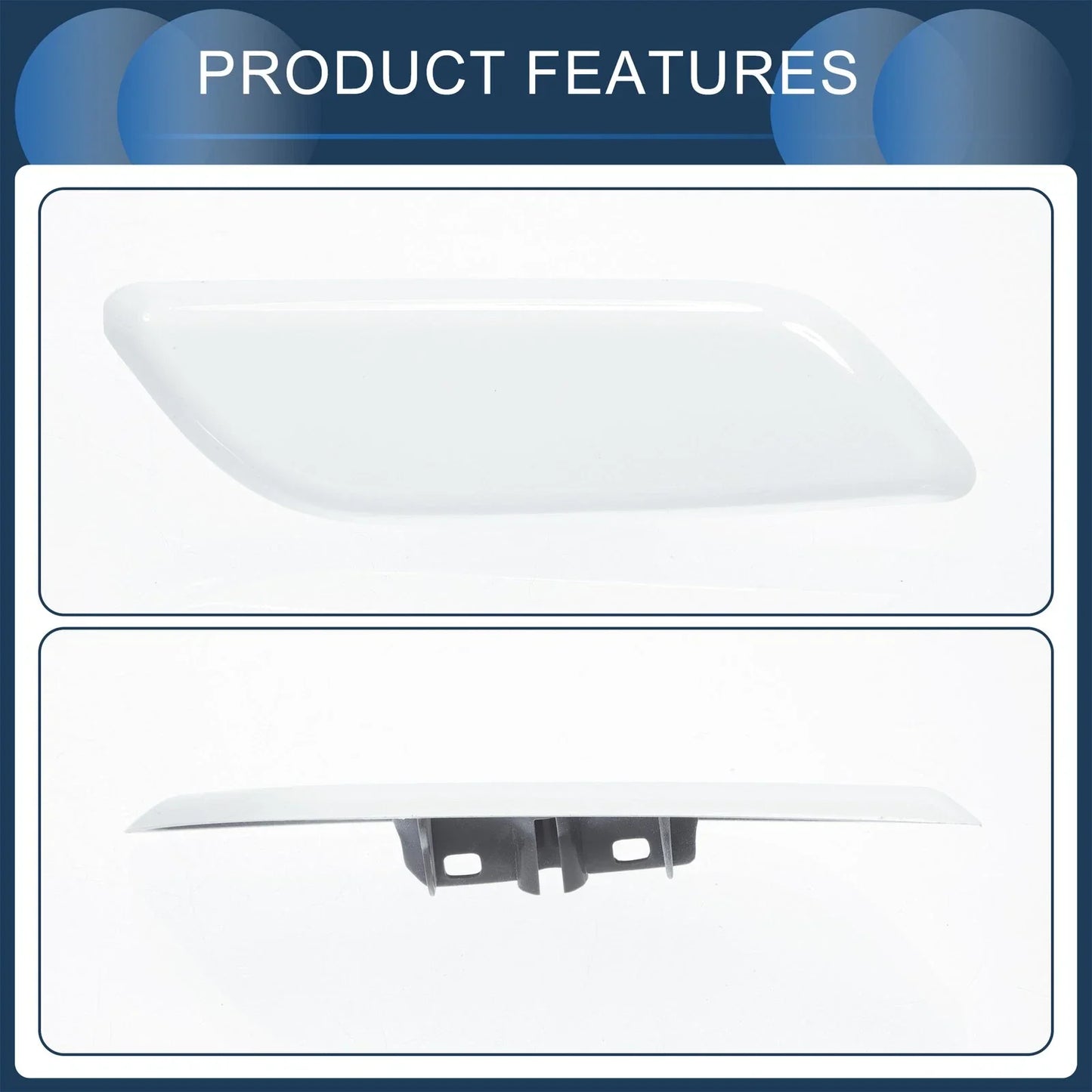 Front Right Washer Nozzle Cover for Honda Accord VIII 2011-2013 - 1 Pc
