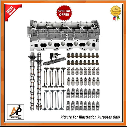Cylinder Head Bare New Replacement for Peugeot 2.0 Diesel DW10 (1999–2006)