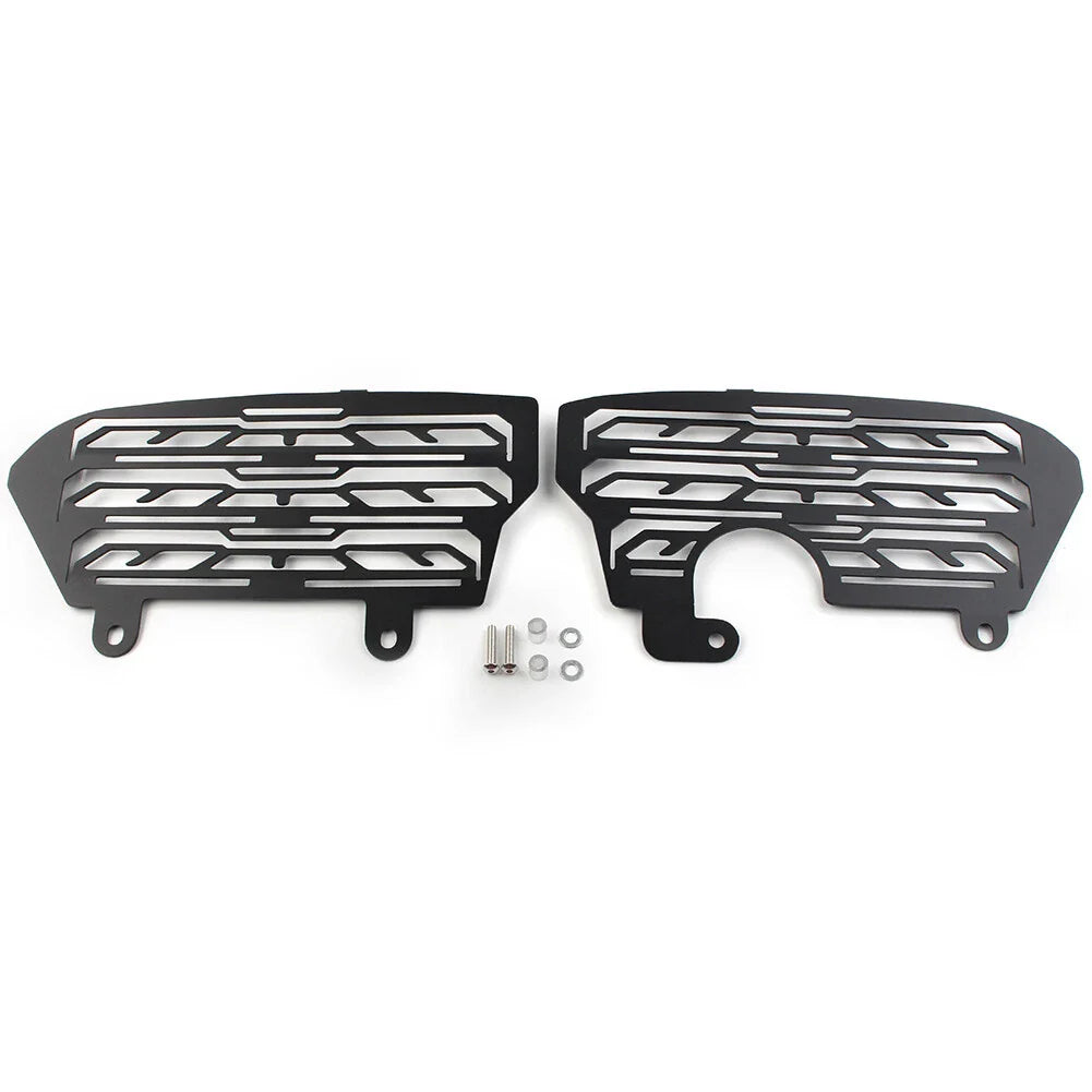 Radiator Guard Cover Grill Black for Honda CRF1000L Africa Twin (2016-2019)