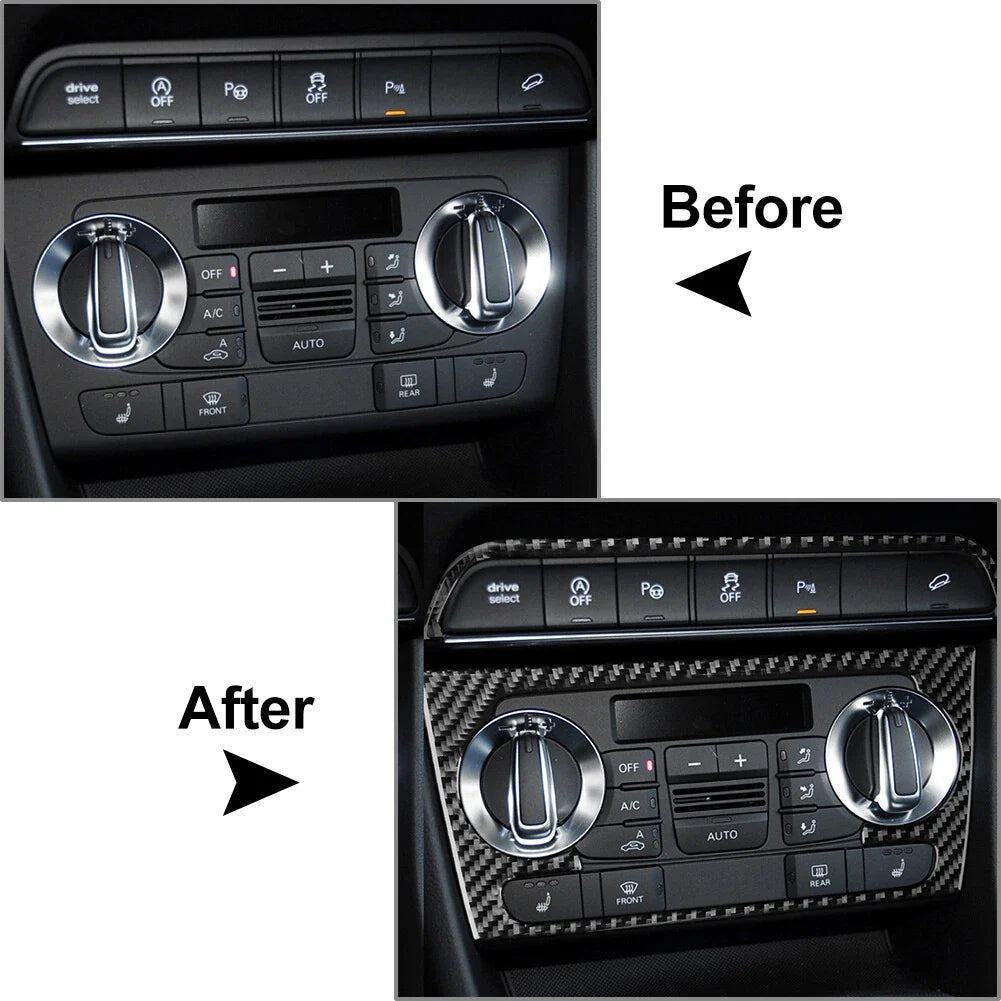Center Console Air Condition CD Panel Cover Trim for Audi Q3 (2013-2018)