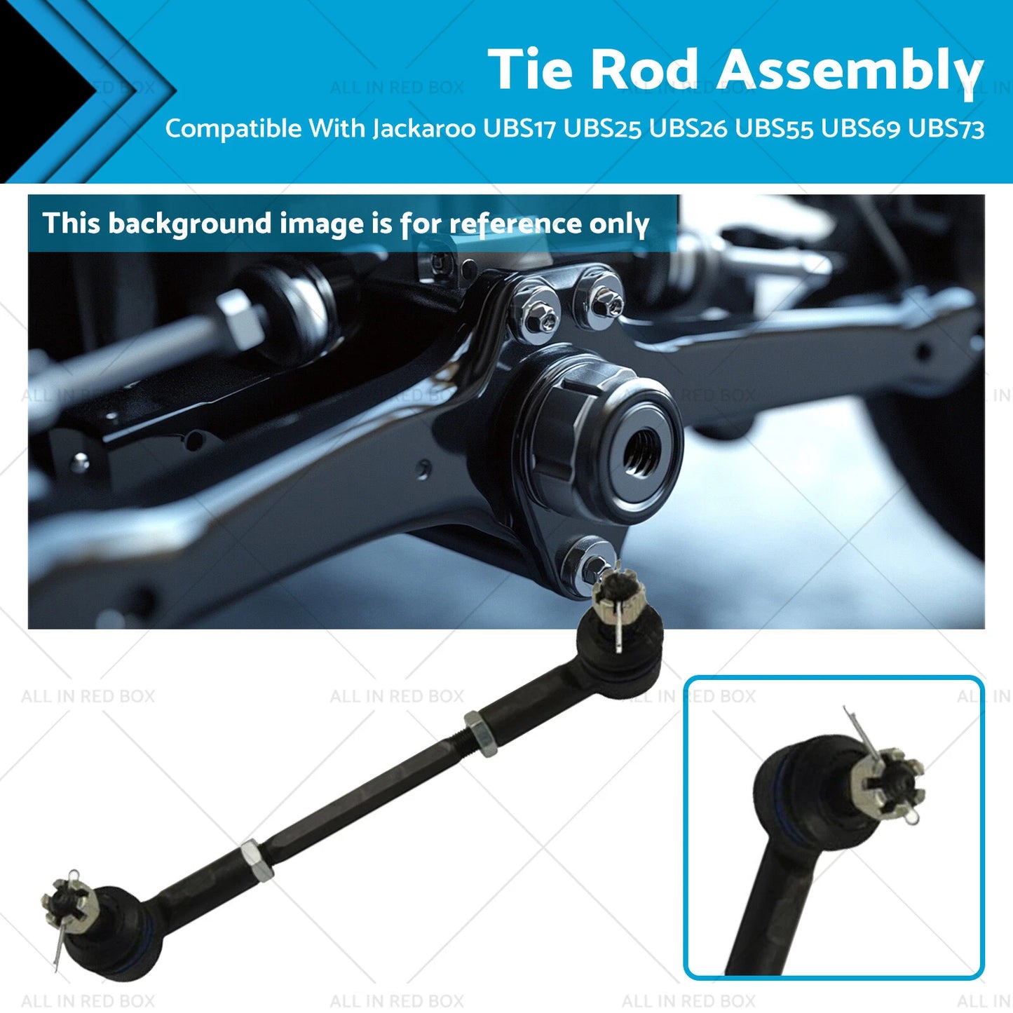 Tie Rod Assembly for Jackaroo UBS17 UBS25 UBS26 UBS55 UBS69 UBS73 (88-04)