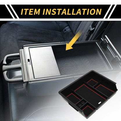 Center Console Organizer Insert Tray for Chevy Silverado & GMC Sierra (2014-2023)