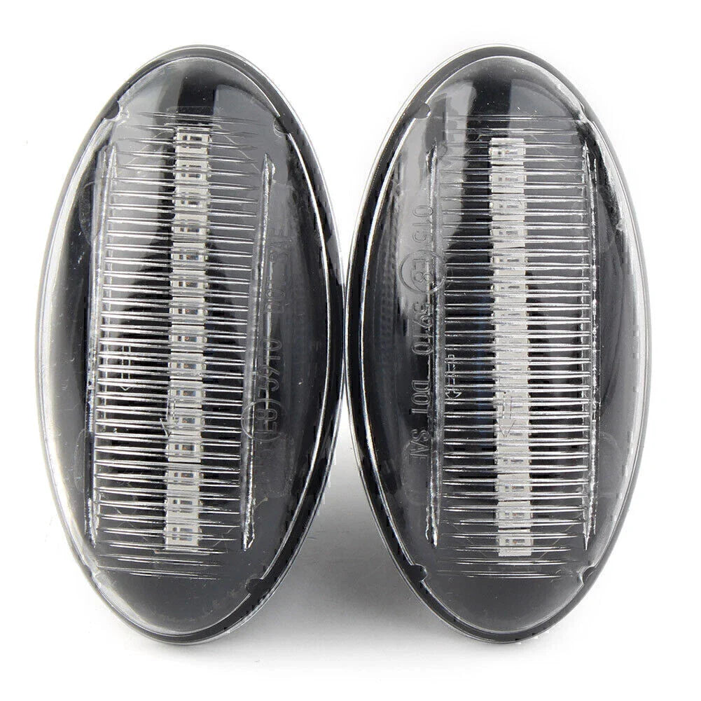 LED Dynamic Signal Side Marker Lights for Peugeot 307 206 607 407 107 & Citroen