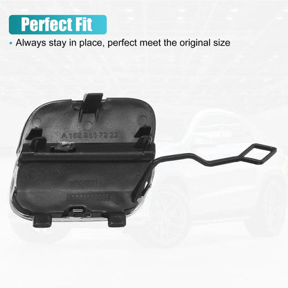 Front Bumper Tow Hook Cover for Mercedes-Benz GLE 63 (2016-2023) Black