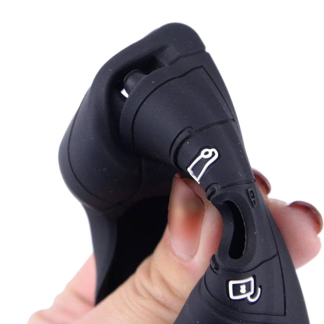 Silicone Key Protector Case for BMW X1, X5, X6, 5, 7 Series (2016-2018)