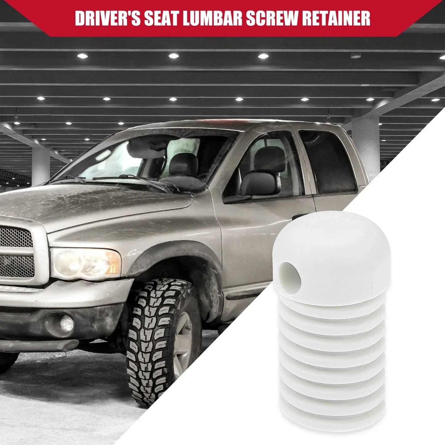 Car Driver Seat Lumbar Screw Retainer for Dodge Ram 1500 (2002-2008)