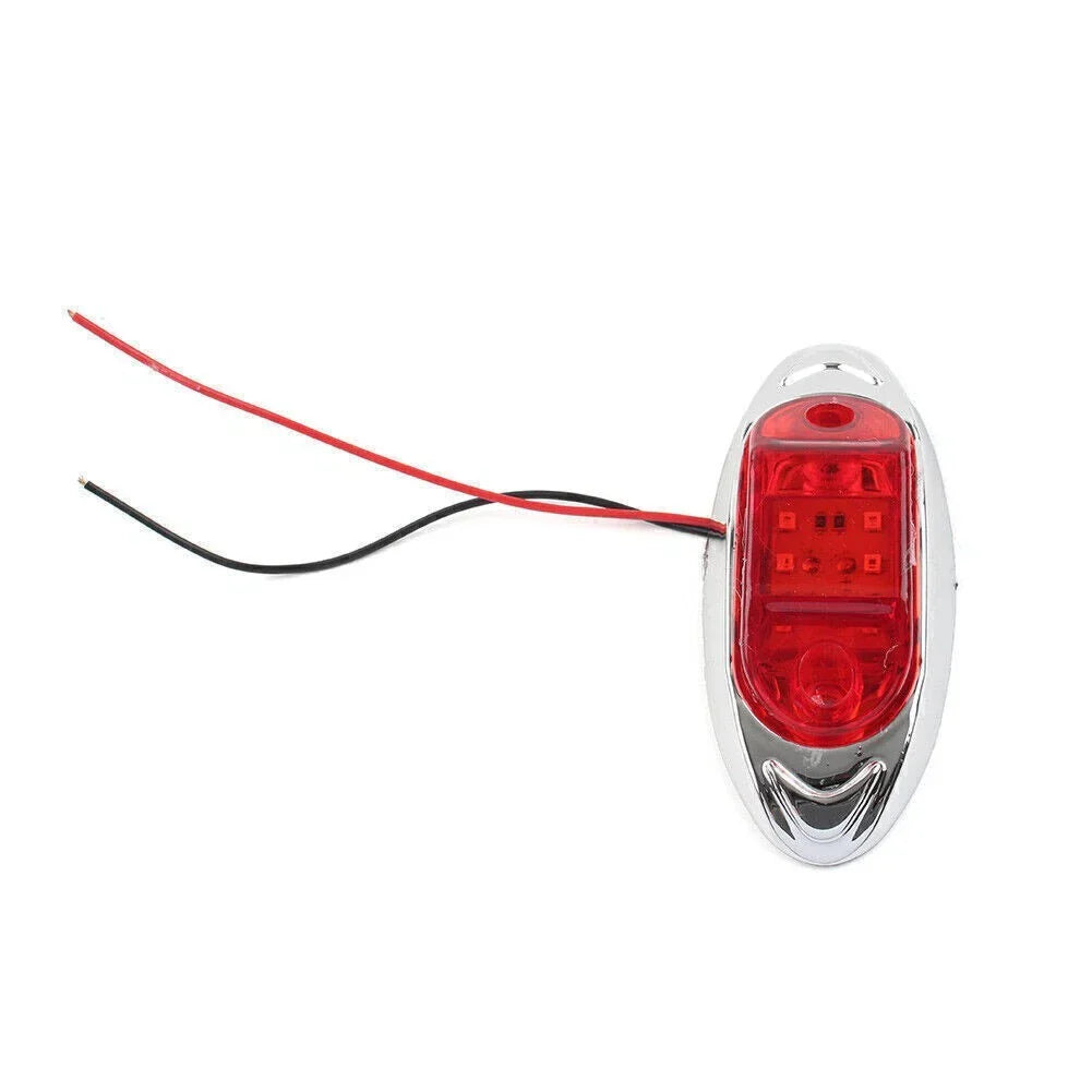 LED Width Indicator Light Side Marker Lamp Bulbs for Truck Trailer