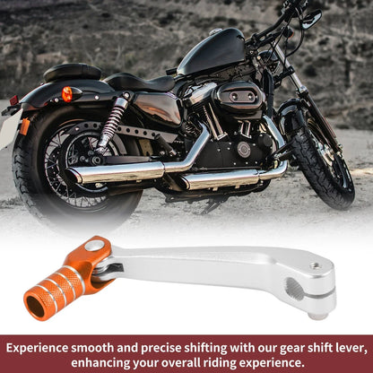 Shifter Lever for Honda CRF150F 2003-2017 - Silver Tone Orange