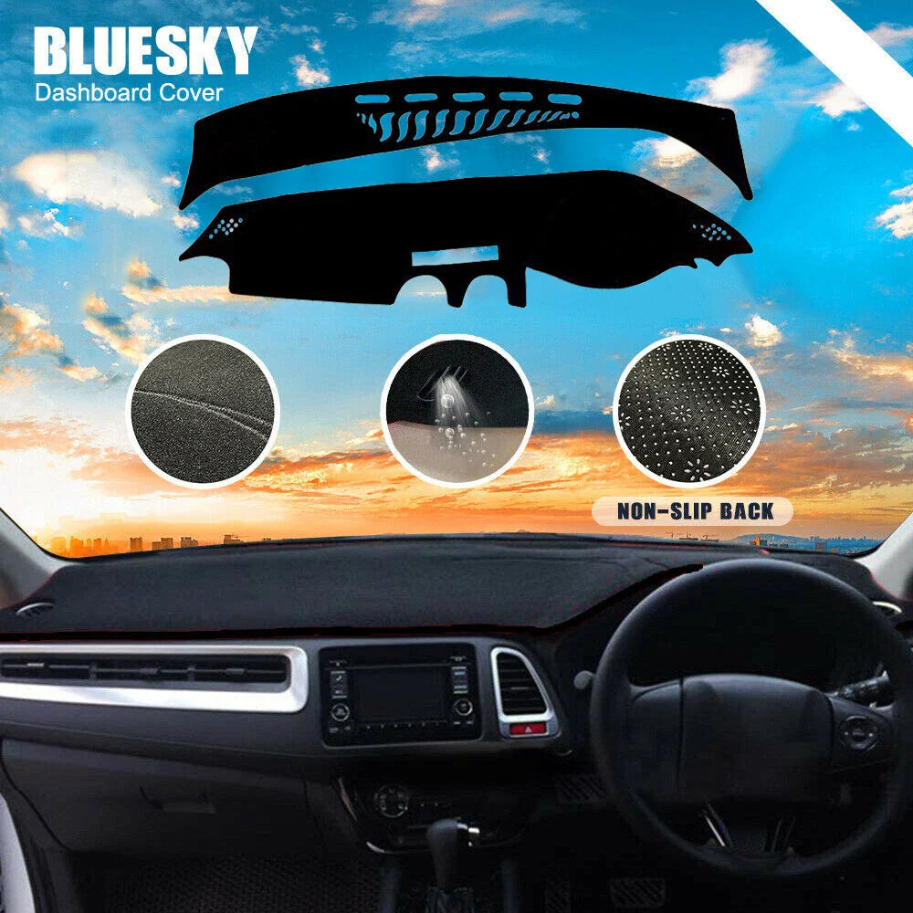 Non-Slip Dash Mat for Audi A3 S3 RS3 8V 2013-2018 Dashboard Cover Black