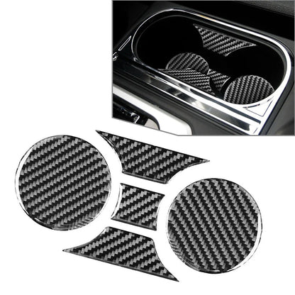 Cup Holder Panel Cover Trim for Toyota Tundra (2014-2021) Black