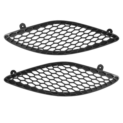 Black Hood Bezel Front Trim Grill Kit for Dodge Charger (2015-2020)