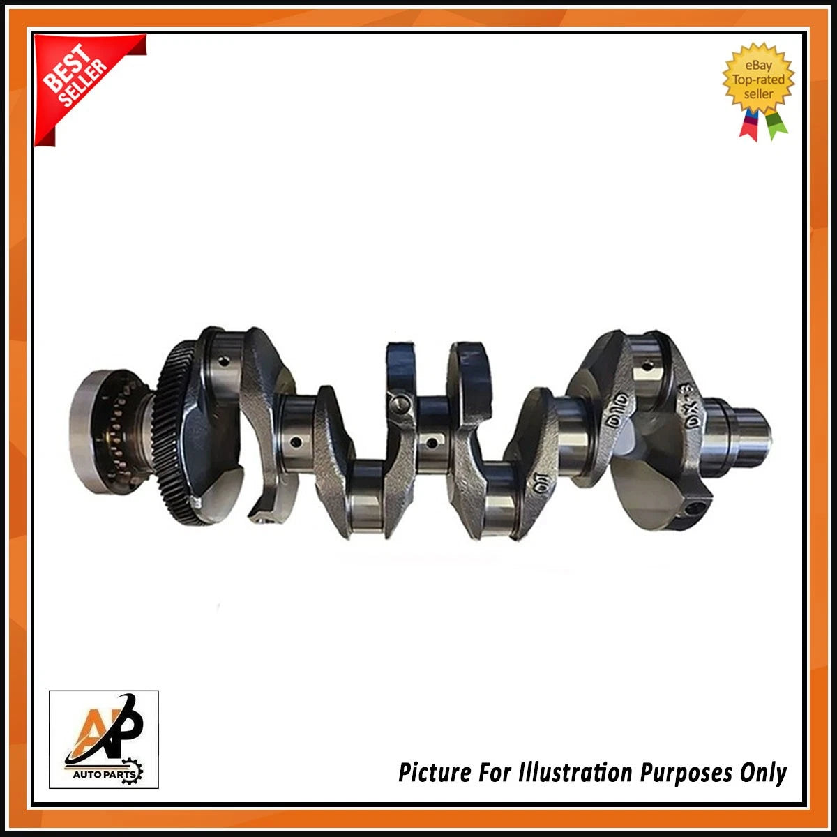 Forged Crankshaft Rebuild Kit Replacement for Land Rover Jaguar 204DTD (2000–2019)