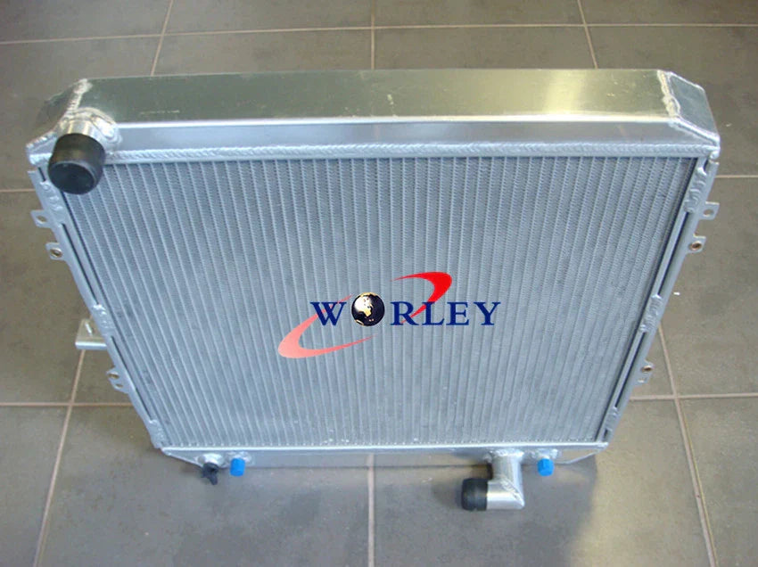 Aluminum Radiator & Fan Shroud for Toyota Surf Hilux 2.4/2.0 LN130 Diesel (1988-1997)