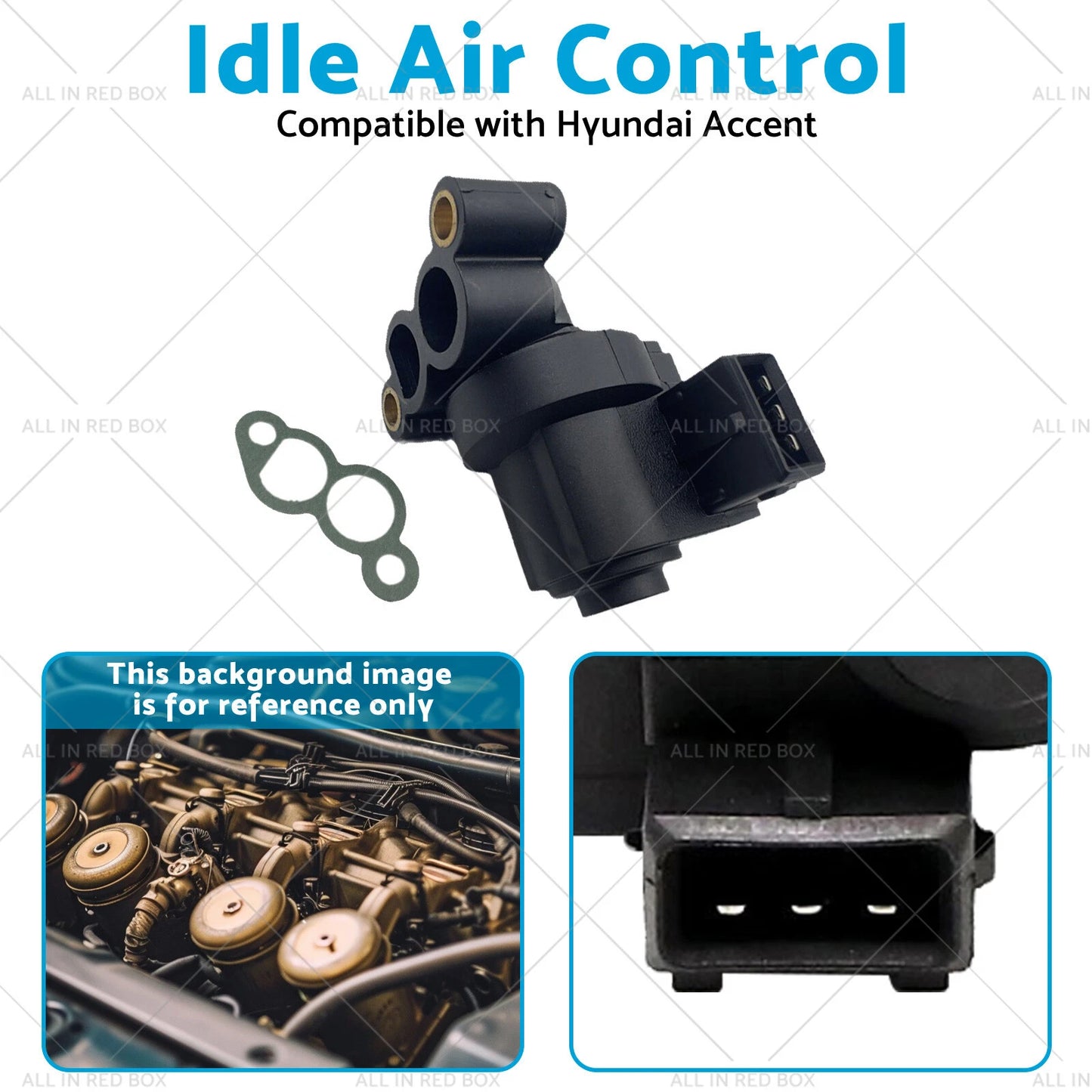 Idle Air Control Valve for Hyundai Accent Elantra Getz 1.3L-2.0L (00-05)