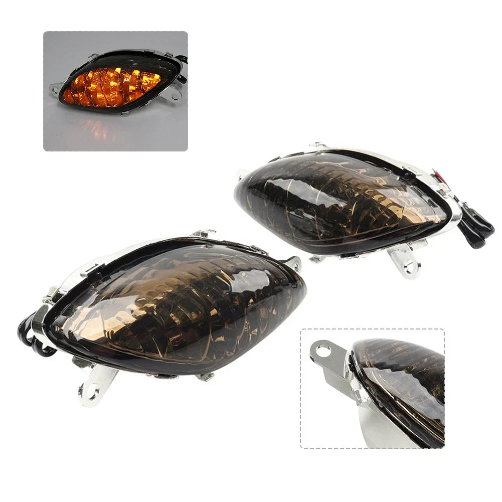 Smoke Front Turn Signal Indicator Light for SUZUKI GSX1300R HAYABUSA (1999-2007)