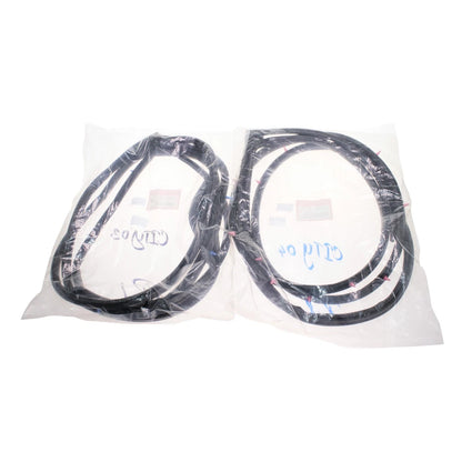 Rear Door Weatherstrip Set for Honda Fit Aria City Sedan 2003-2008