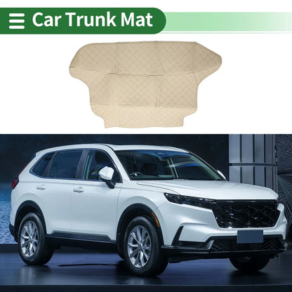 Cargo Liner Rear Trunk Mat for Honda CR-V 2002-2006 3D Circular Pattern Beige