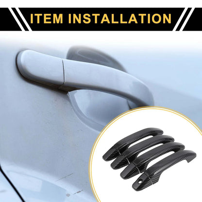 4pcs Exterior Door Handle Covers for Chevrolet Silverado 1500 (2014-2018)