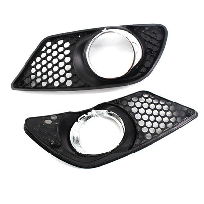 Left & Right Fog Light Grille Covers for Mercedes-Benz C300 C350 (2008-2015)