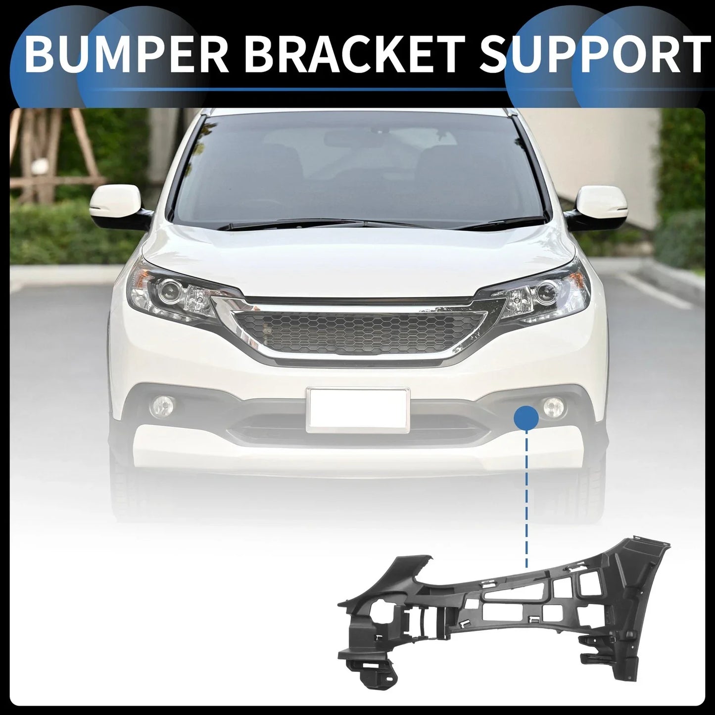 Left Front Bumper Retainer Bracket for Mercedes-Benz C300 (2015-2023)