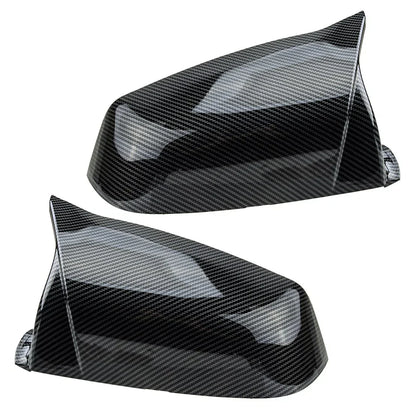 2 x Mirror Caps for BMW E60 E61 F10 F11 F01 F02 (2007-2017)